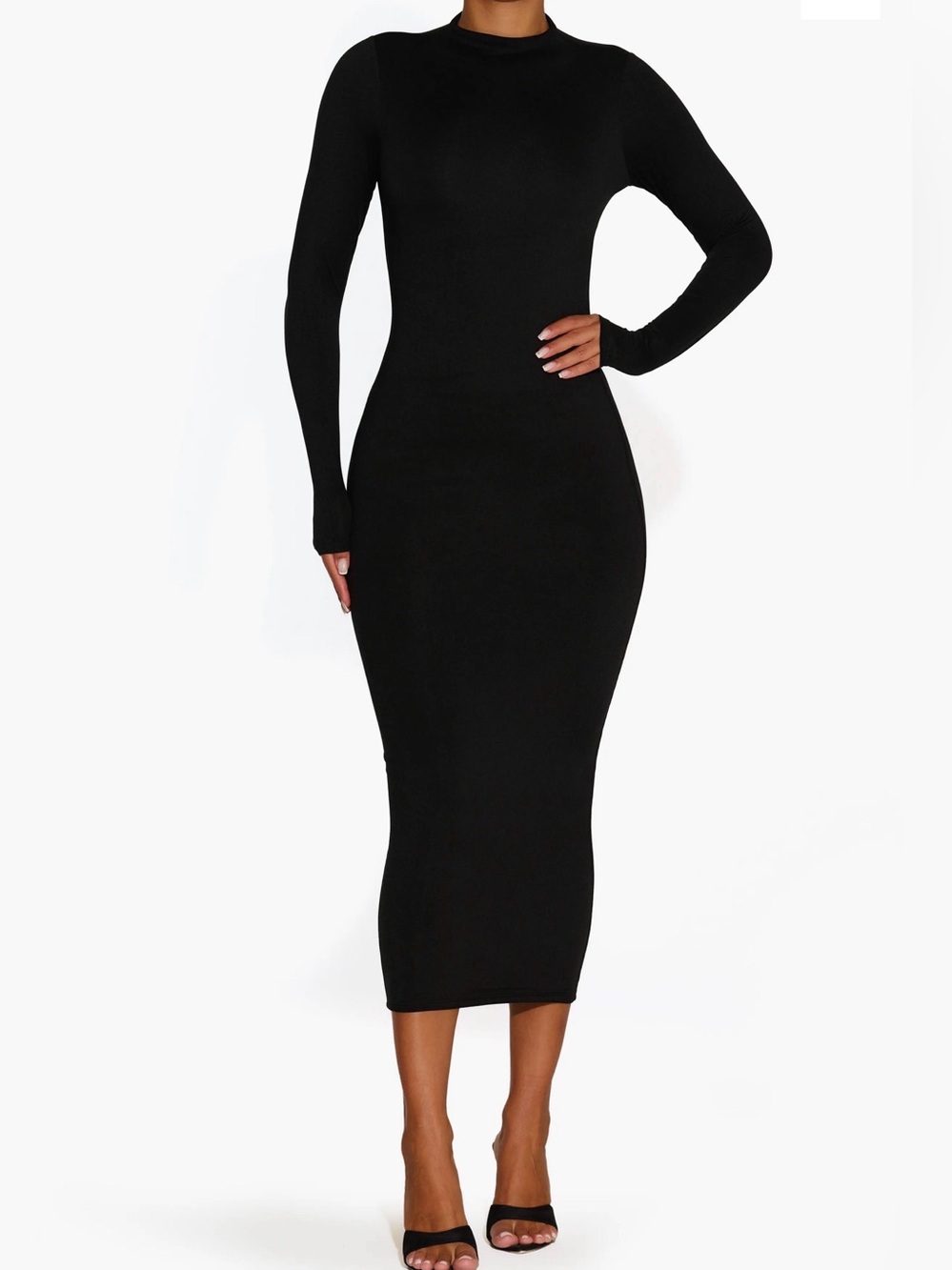 Black NAKED WARDROBE BODYCON Dress NEVER WORN
